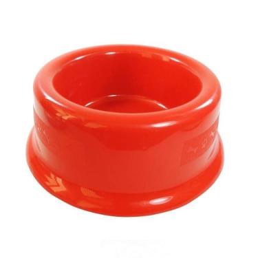 Imagem de Comedouro Furacão Pet Plástico Vermelho - 600ml
