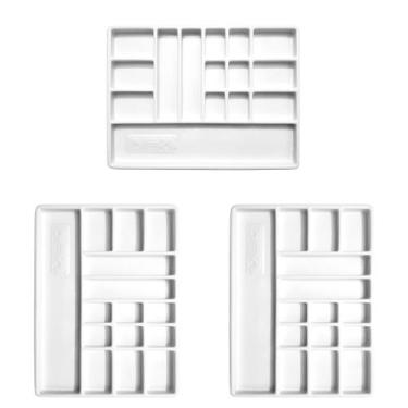 Imagem de Bandeja Plástica C/ 15 Núcleos/divisões - 3 Unidades - Deki Móveis Clí