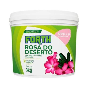 Imagem de Adubo Forth Rosa do Deserto - 3kg
