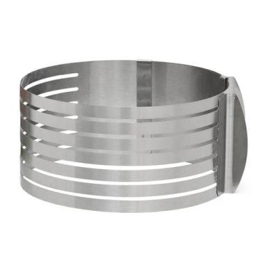Imagem de Forma de Fatiar Cortar Camadas De Bolo Tortas Regulável 30cm - Wincy