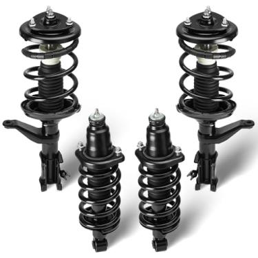 Imagem de TadaAuto Amortecedor Completo Dianteiro e Traseiro Compatível com Honda Element 2003-2011, Substitui 171101L 171101R 172135 172136, 4 Peças