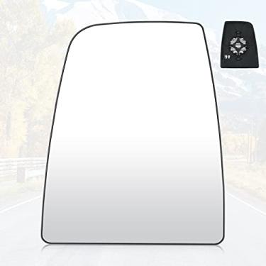 Imagem de Youxmoto Substituição de vidro espelhado aquecido do lado esquerdo do motorista para Ford Transit T150 T250 T350 2015 2016 2017 2018 2019 2020 2021 2022 Espelho convexo com placa de apoio, serve para