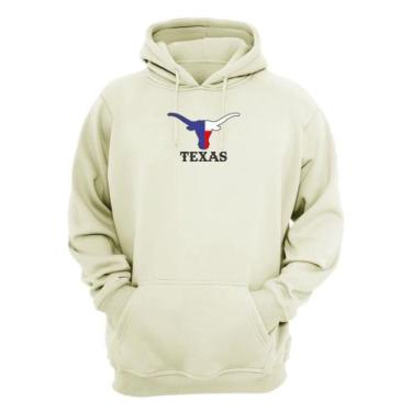 Imagem de Moletom Texas King Farm Usa Txc Blusa De Frio Premium, Bege, GG