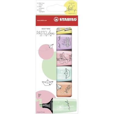 Imagem de Marca-texto - Carteira Stabilo Boss Mini Pastellove com 6 cores sortidas