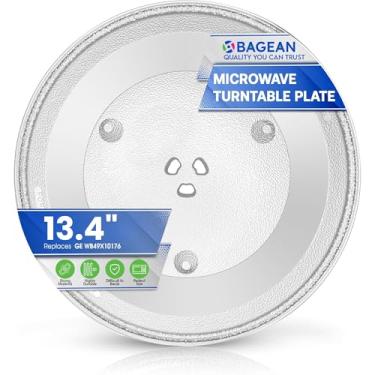 Imagem de Bandeja de vidro para micro-ondas GE número de peça WB49X10176