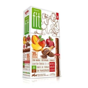 Imagem de Petisco Spin Pet Onebyone Gourmet Fit Stick Manga, Beterraba e Linhaça
