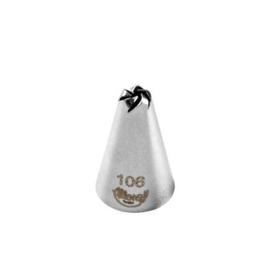 Imagem de Bicos Para Confeitar - Flor De Pitanga - Aço Inox - Nº106  - 1 unidade