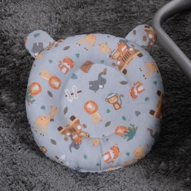 Imagem de Almofada Anatômica Ursinho Bebê - Monzillo Baby & Kids, Animais Cinza