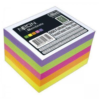 Imagem de Bloco de Anotações TILEMBRETE Neon 92X82mm 600 Folhas - TILIBRA