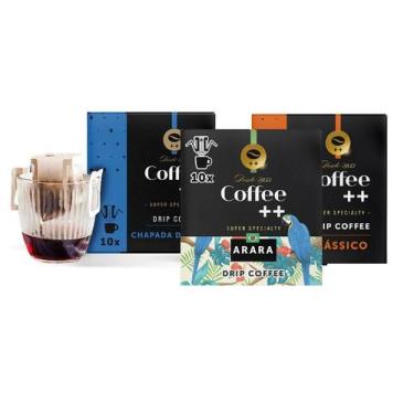 Imagem de Café em Sachê Coffee Mais Drip Coffee - 30 unidades - COFFEE++