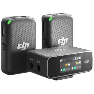 Imagem de Microfone Digital Wireless Dji Mic para Cameras e Smartphones (2,4 GHZ