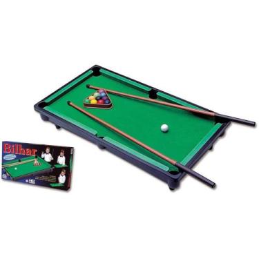 Imagem de Jogo Diverso Bilhar para Crianças com Mesa de PVC e Acessórios - Brask