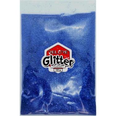 Imagem de Glíter PVC Azul Royal 100G - Honey