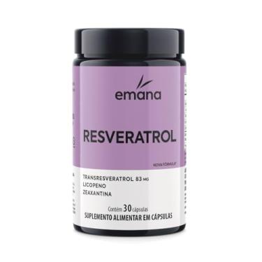 Imagem de Emana Resveratrol Enriquecido com Licopeno e Zeaxantina - 30 Cápsulas
