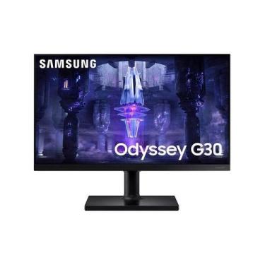 Imagem de Monitor gamer samsung odyssey 24 g30 144hz hdmi/displayport 1ms c/ aju