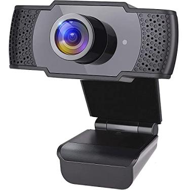 Imagem de Serenelife Webcam Full HD 1080P - Áudio e vídeo HD sem obstáculos com conector USB, com microfone, conexão de computador, plug and play