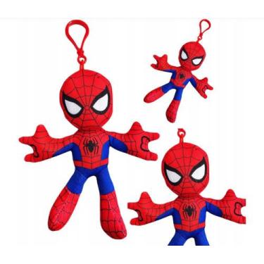 Imagem de Chaveiro de Pelúcia Homem Aranha Spider Man Mochila - Sem Marca, Spide