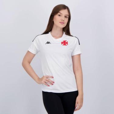 Imagem de Camisa Kappa Vasco Details Supporter Feminina, G