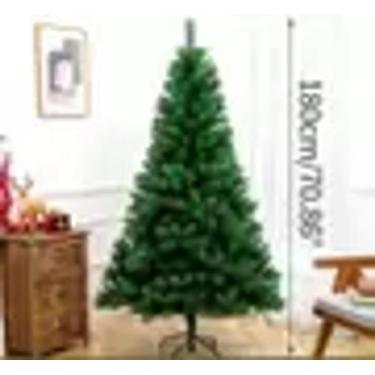 Imagem de Árvore de Natal Pinheiro Grande Cheia Luxo 1,80 600 Galhos - Br3 - NF