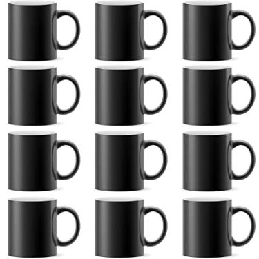 Imagem de Color Changing Coffee Mugs 11oz Tanglong Sublimation Mugs Magic Mug Heat Sensitive Coffee Mugs Heat Changing Mugs Tazas Magicas Para Sublimacion Set of 12