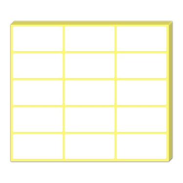 Imagem de 525 peças, 7,6 x 3,8 cm - Etiquetas para caixas de armazenamento, organização, etiquetas adesivas de embalagem de caixa de mudança