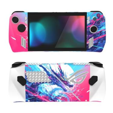 Imagem de PlayVital 2 conjuntos de adesivos protetores para ROG Ally, adesivos personalizados de vinil para console de jogos ROG Ally Handheld - Neon Dragoon