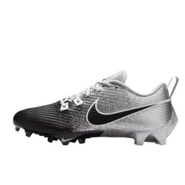 Imagem de Nike Chuteira de futebol masculina Vapor Edge Speed 360 2 (DA5455-003, prata/branca/cinza fumê claro/preto), Preto/branco, 42