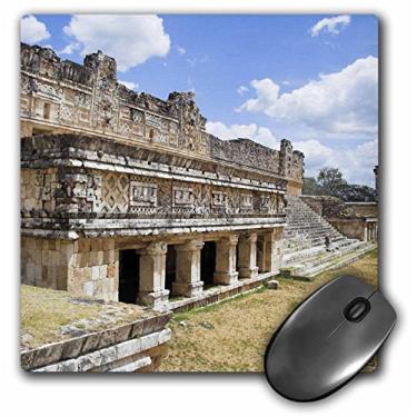 Imagem de 3dRose LLC 20 x 20 x 0,63 cm Cuadrangulo De Las Monjas, Quadrangle of The Nuns, Site Arqueológico Uxmal, Estado de Yucatan, Mouse pad com estampa do México (mp_46121_1)