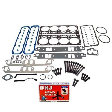 Imagem de DNJ Hgb1144 Conjunto de Junta de Cabeçote com Kit de Parafuso de Cabeçote para 1998-2003 Dodge B1500 5.2L 5211Cc 318Cid V8 Ohv