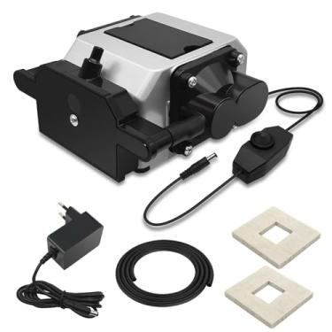 Imagem de LASER TREE Air Assist para cortador e gravador a laser, bomba de assistência de ar de fluxo de ar máxima ajustável de 26 L/min, reduz marcas de queimadura, protege a lente do módulo laser, cortes de