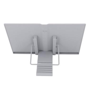 Imagem de Suporte Ergonômico de Leitura de Mesa, Suporte Ajustável para Livros Com Suporte Multifuncional para Livros, para Tablet e Celular Notebook (GREY)
