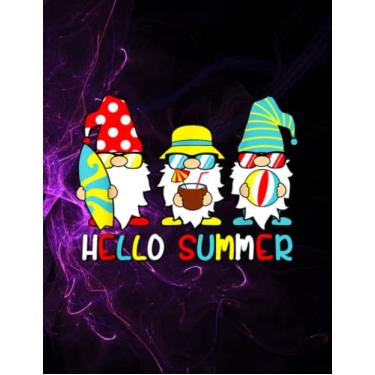 Imagem de Notebook: Hello summer break Last day of school off duty 140 Pages 8.5''x11'' in DotLine