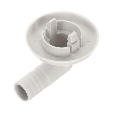 Imagem de Conector de mangueira de drenagem de ar condicionado da Uxcell para encaixe de cotovelo para unidades de mini divisão e unidade de janela CA de 30 mm