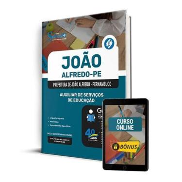 Imagem de Apostila Prefeitura de João Alfredo - PE 2025 - Auxiliar de Serviços d