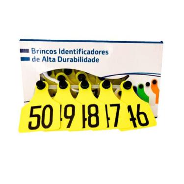 Imagem de Brinco Allflex Bovino Numerado - 25 unidades