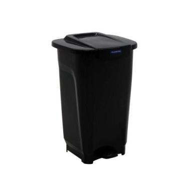 Imagem de Lixeira Tramontina T-Force Em Polipropileno Preto 50 L