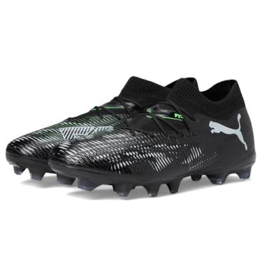 Imagem de PUMA Tênis masculino Future 8 Match firme, chuteiras artificiais de futebol, Puma Preto-frio cinza claro-verde fluo, 40