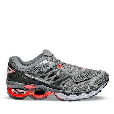 Imagem de Tenis Masculino Esportivo Corrida Caminhada Wave Orks Confortavel, Gra
