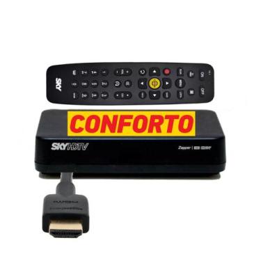 Imagem de Receptor SKY PRE PAGO CONFORTO em Full HD com 5 anos de programação