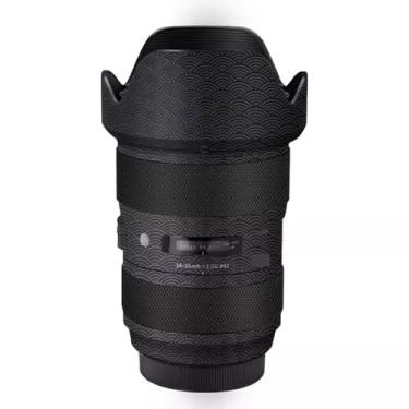 Imagem de Adesivo de lente de câmera antiarranhões para Sigma Art 24-35 mm F2 DG adequado para Canon EF Mount Camera Coat Wrap Película protetora corporal Adesivos de capa protetora Custo 1: 2 24-35 2 (nuvens