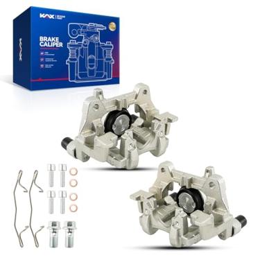 Imagem de KAX Conjunto de pinça de freio a disco compatível com 2013-2020 Fusion; MKZ 2017-2020 Continental, traseira esquerda e direita 2 peças
