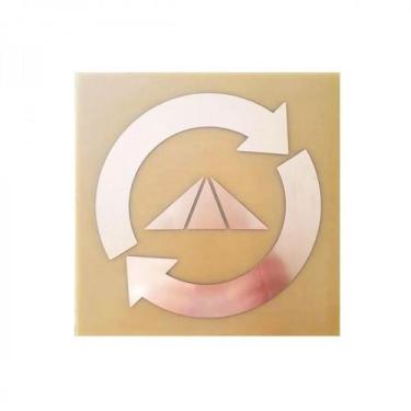 Imagem de Kit 5 Placas Prosperador de bolso - Radionica Radiestesia - Dhonella