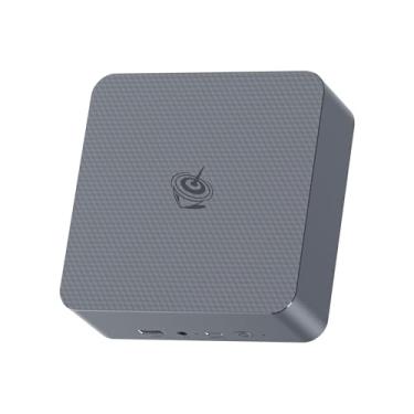 Imagem de Beelink Mini PC EQR6 AI, AMD Ryzen 9 6900HX(6nm, 8C/16T) até 4,9GHz, Mini computador 32GB DDR5 RAM 500GB M.2 PCIE4.0 SSD, Micro PC 4K@60Hz Dual Display, PSU Copilot integrado WiFi6/BT5.2/1000Mbps