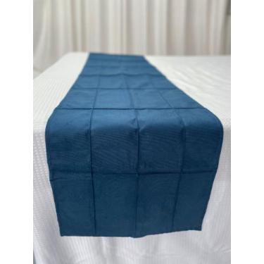 Imagem de Peseira Drapeada Luxo Suede Para Cama CASAL 1,85M x 0,45 CM (ENVIO IME