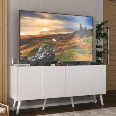 Imagem de Rack Retrô para TV até 50 Polegadas com 4 Portas Multimóveis MP1071, B