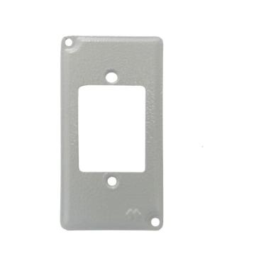 Imagem de Tampa Aluminio Para Condulete 1'' NR.14 Para 3 Interruptores E011000302 - Wetzel