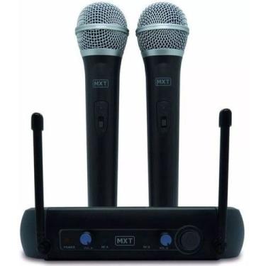 Imagem de Microfone Uhf 202 Mxt sem fio Duplo
