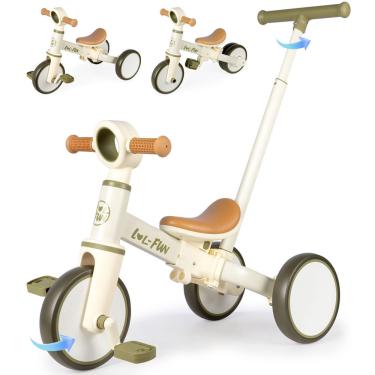 Imagem de Triciclo lol-fun para crianças de 1 a 3 anos, bicicleta de equilíbrio, de 1 a 2 anos