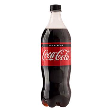 Imagem de Refrigerante de Cola Zero coca-cola 1l