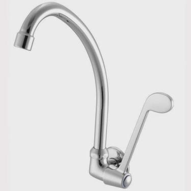 Imagem de Torneira Clínica de Parede Globalmedic 1187 Meber Cromado